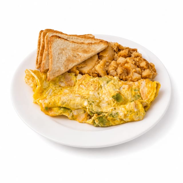 Build Your Own 3 Egg Omelette.