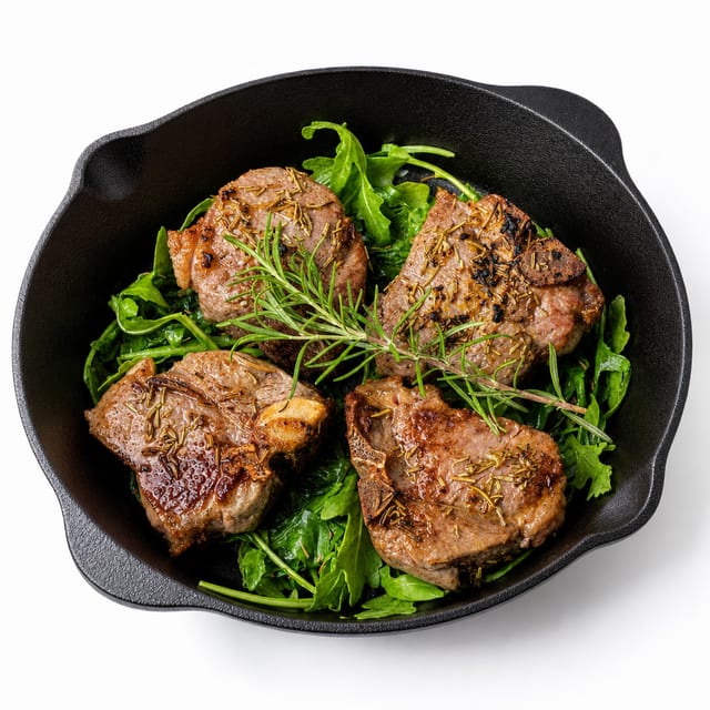 Broiled Lamb Chops.