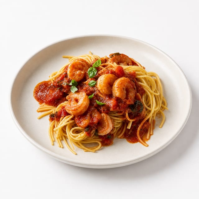 Shrimp Marinara.