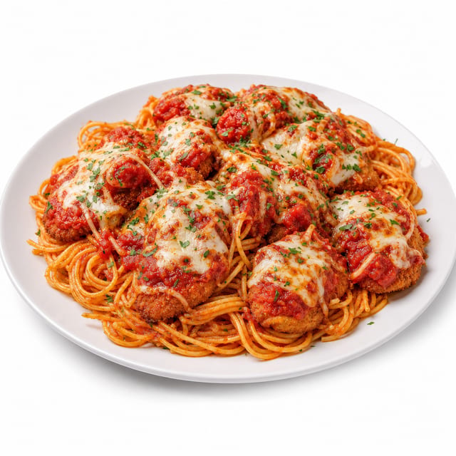 Shrimp Parmigiana.