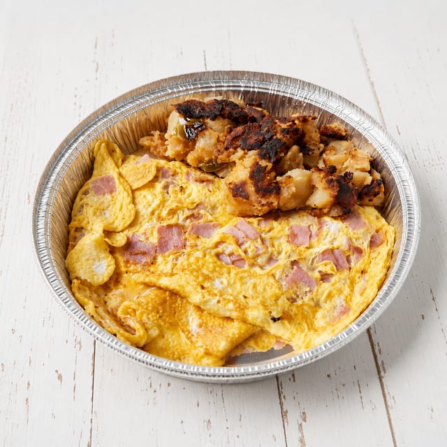 Ham and Cheese Omelette.