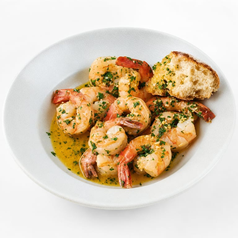 Delicious Shrimp Scampi Awaits