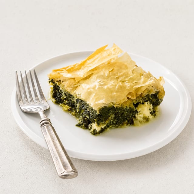 Spinach Pie (Homemade).