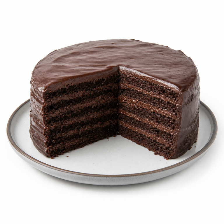 Delicious Chocolate Cake Awaits