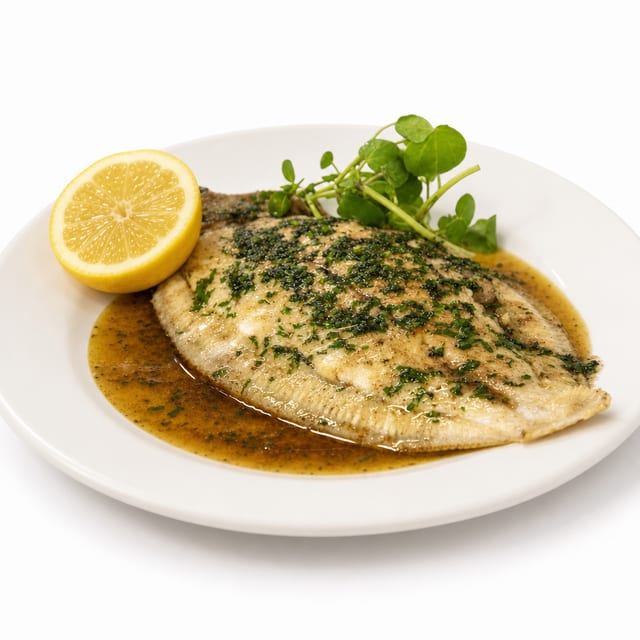 Broiled Lemon Sole.