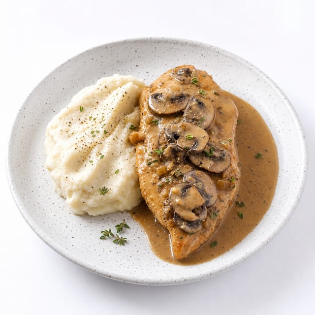 Chicken Marsala.