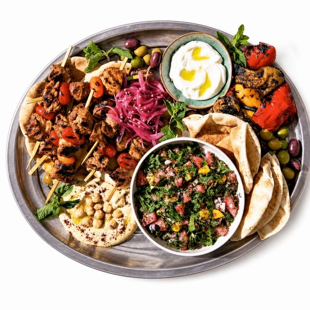 Middle Eastern Platter.