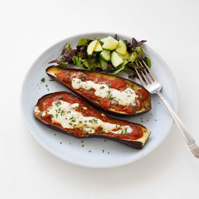 Eggplant Parmigiana.