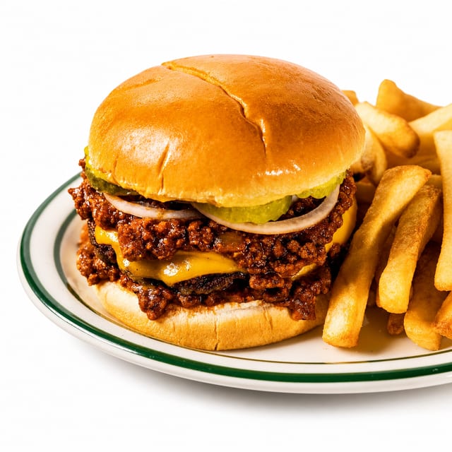 Chili Burger.