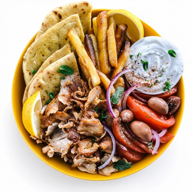 Gyro Platter.
