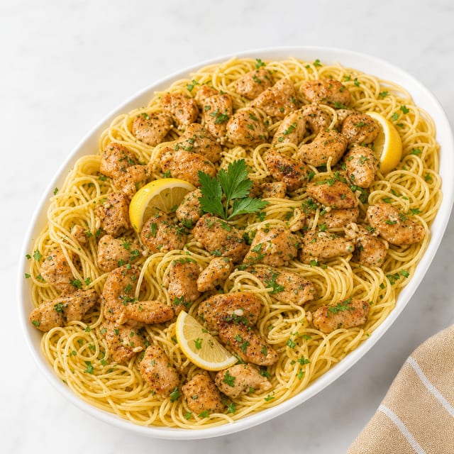 Chicken Scampi.