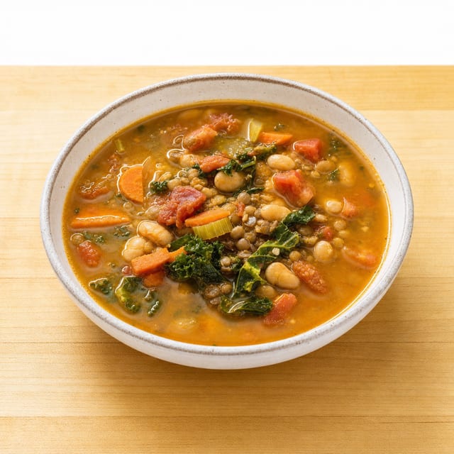 Lentil or Yankee Bean Soup.